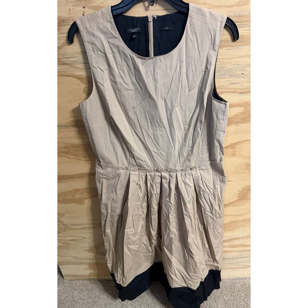 Women's Talbots Tank Dress 10 A-Line Classic